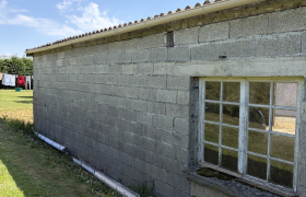Gouttière en pvc effectué à Châteauneuf du Faou