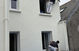 Nettoyage de façade à Concarneau